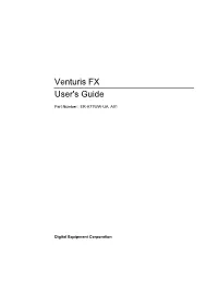 Venturis FX User's Guide