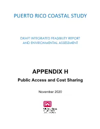 Appendix H: Public Access and Cost Sharing
