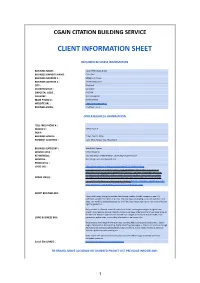 Check out Our Initial Report Example Here