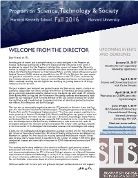 Fall 2016 Newsletter