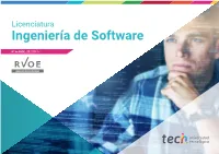 Ingeniería De Software