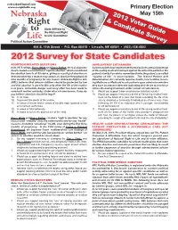 2012 Primary Election
