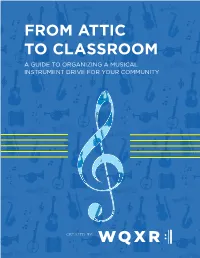 Instrument Drive on Which This Guide Is Based Would Not Have Been Possible Without the Generous Support Of