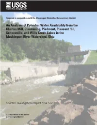 An Analysis of Potential Water Availability from the Charles Mill