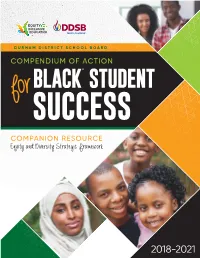 Compendium of Action for Black Student Success