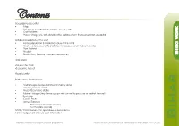 Contents Geographical Location • Map K • Latitudinal & Longitudinal Location on the Map