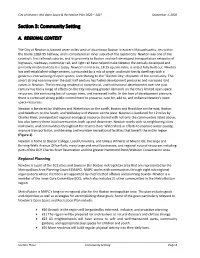 Section 3: Community Setting