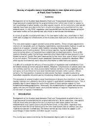 Survey of Aquatic Macro-Invertebrates in New Dykes and a Pond at Paull, East Yorkshire