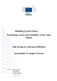 Building up the Future Technology Status and Reliability of the Value Chains