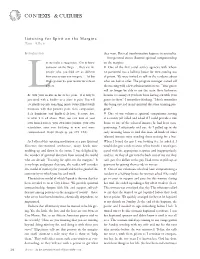 Contexts & Cultures