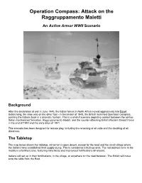 Operation Compass: Attack on the Raggruppamento Maletti