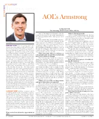 To Download a PDF of an Interview with Tim Armstrong, Chief Executive