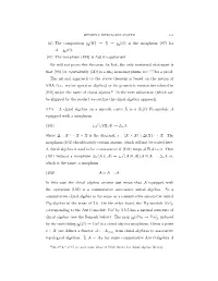 For a = Zg(O). (Iii) the Morphism (100) Is Autk-Equivariant. We