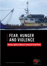 Fear, Hunger and Violence: Human