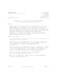 INTERNET-DRAFT M. Ackermann Intended Status: Informational BCBS Michigan N