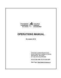Operations Manual