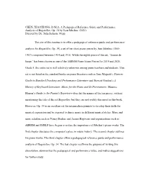 CHEN, XIAOXIONG, DMA a Pedagogical Reference