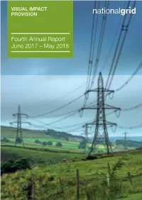 Fourth Annual Report June 2017 – May 2018 Visual Impact Provision Fourth Annual Report – June 2017 – May 2018
