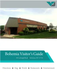 Download the Bohemia Visitor's Guide