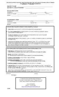 Easement Procedures and Forms Package (PDF)