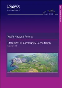 Wylfa Newydd Project Statement Of