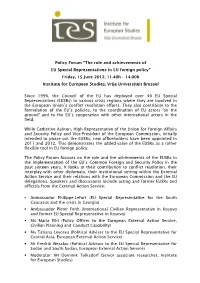 Leaflet Policy Forum on Eusrs
