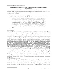 18 Proximate Composition of Some Small Indigenous Fish