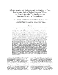 Allostratigraphic and Sedimentologic Applications of Trace Fossils to The