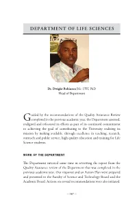 Guided by the Recommendations of the Quality Assurance Review