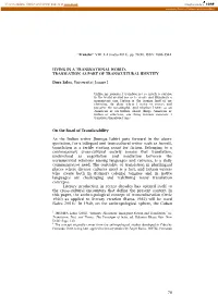 Living in a Translational World