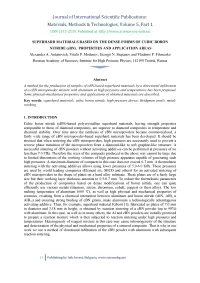 Materials, Methods & Technologies, Volume 5