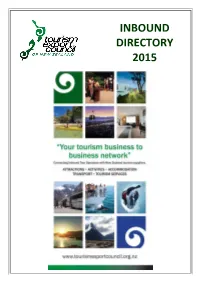 Inbound Directory 2015