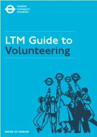 LTM Guide to Volunteering LTM Guide to Volunteering