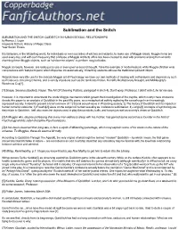 Sublimation and the Snitch