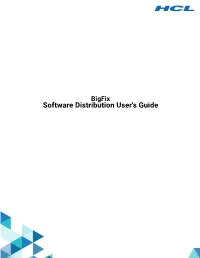 Bigfix Lifecycle SWD User Guide