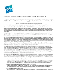 Hasbro Rolls out All-Star Lineup for First-Ever HASCON Fanmily™ Event Sept 8 - 10