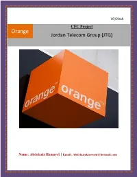 Jordan Telecom Group (Orange)