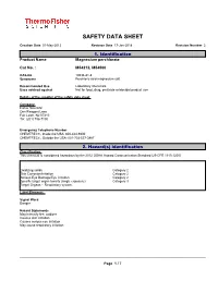 Safety Data Sheet