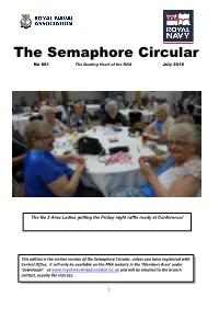 The Semaphore Circular No 661 the Beating Heart of the RNA July 2016