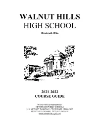 2021-2022 Course Guide