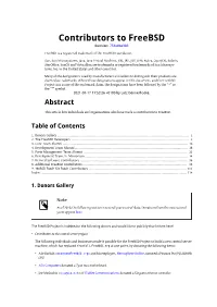 Contributors to Freebsd Revision: 751E8bc383