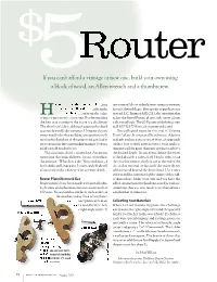 Router Planes the Best Way to Remove the Waste Is a Challenge