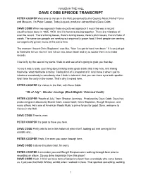 Dave Cobb Episode Transcript