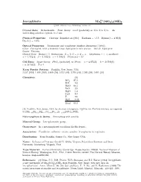 Jerrygibbsite Mn (Sio4)