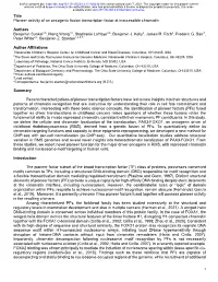 Pioneer Activity of an Oncogenic Fusion Transcription Factor at Inaccessible Chromatin