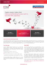 Digital Solution Helps Drive Nationwide Building Society's Aim to Become