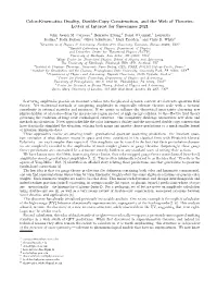 Color-Kinematics Duality, Double-Copy Construction, and the Web of Theories: Letter of Interest for Snowmass 2021