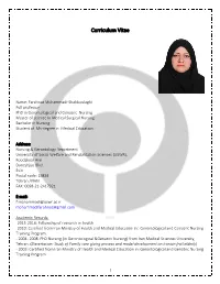 Curriculum Vitae