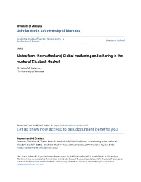 Global Mothering and Othering in the Works of Elizabeth Gaskell