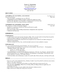 Jason Resume 2014